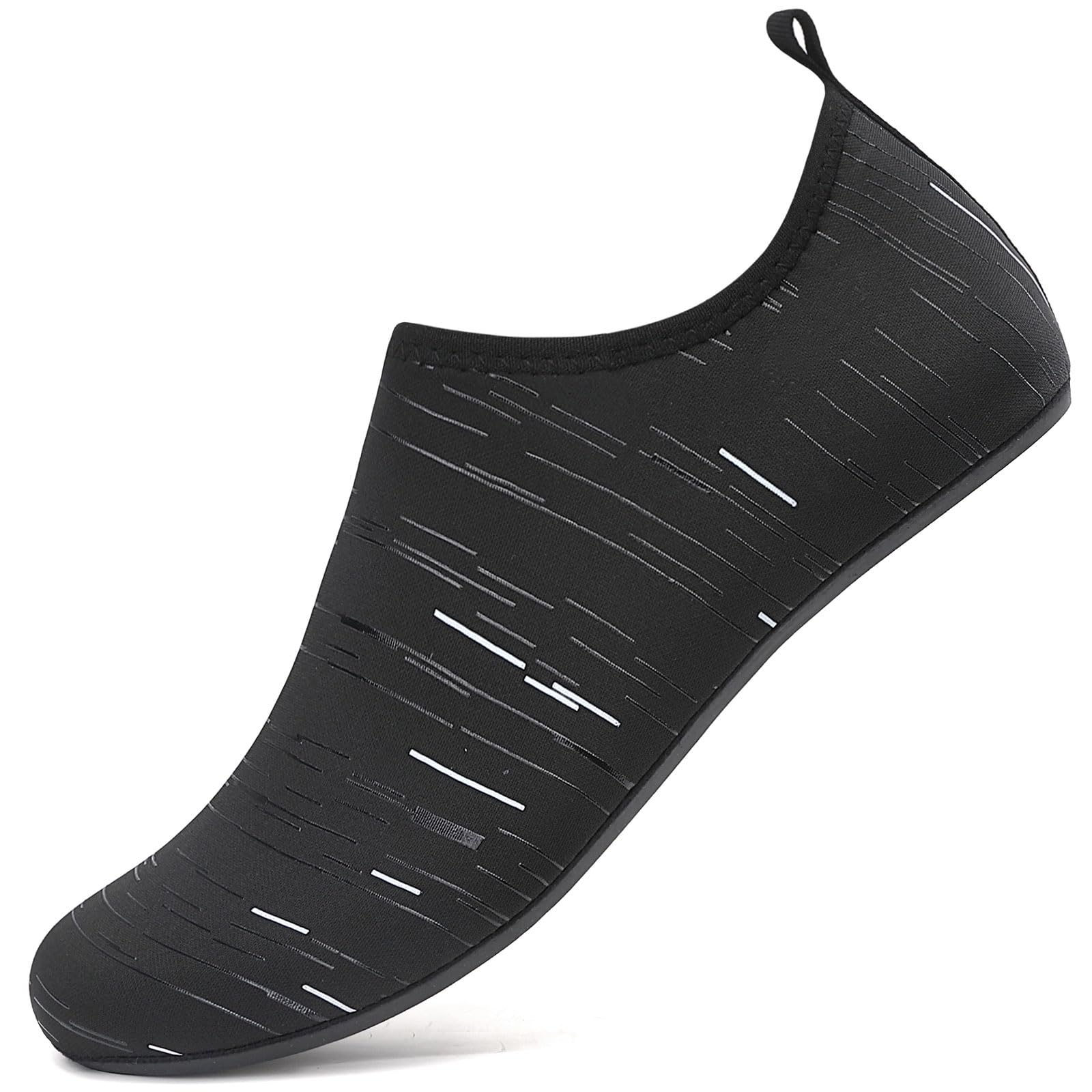 BARFULKER Badeschuhe Damen Herren Wasserschuhe Neoprenschuhe Strandschuhe Aquaschuhe Surfschuhe Schwimmschuhe Wassersportschuhe Barfuß Schuhe Leicht Hausschuhe. Gr.34-47