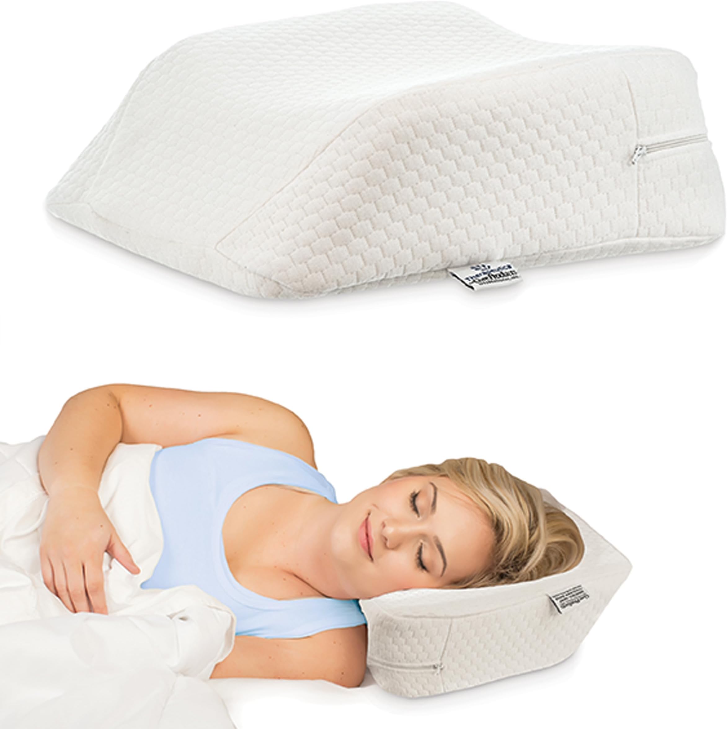 TherapeuticaTherapeutica Travel Pillow, Firm Orthopedic Support, Petite