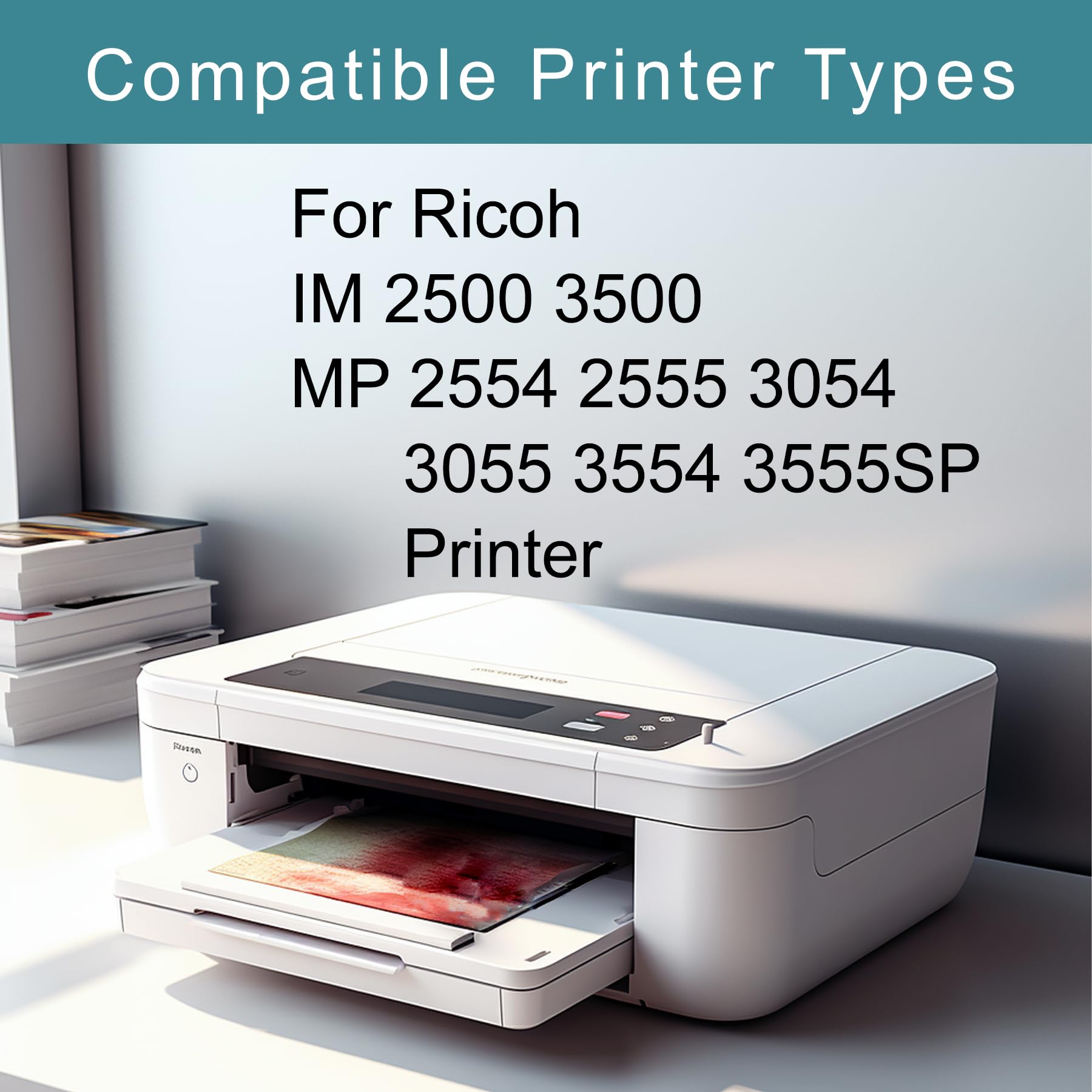 RICOH MP 3554 ブラック　インク　カートリッジ　2本 リコー RICOH MP Pトナー ブラック 3554 送料無料 純正品 トナー