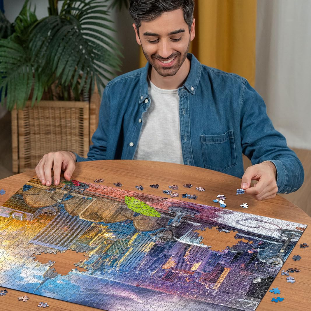 Ravensburger New York Summer and Winter 1500 Piece Jigsaw Puzzles for Adults and Kids Age 12 Years Up, Various Colours - Image 4