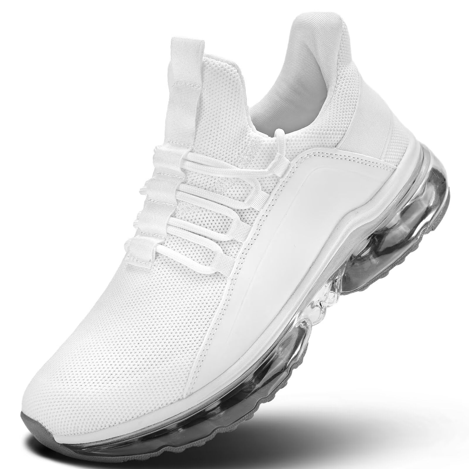 Men's Air Cushion Running Shoes Breathable Tennis Fashion Sneakers Non Slip Workout Casual Sport Gym Training Soft Sole Walking Shoes