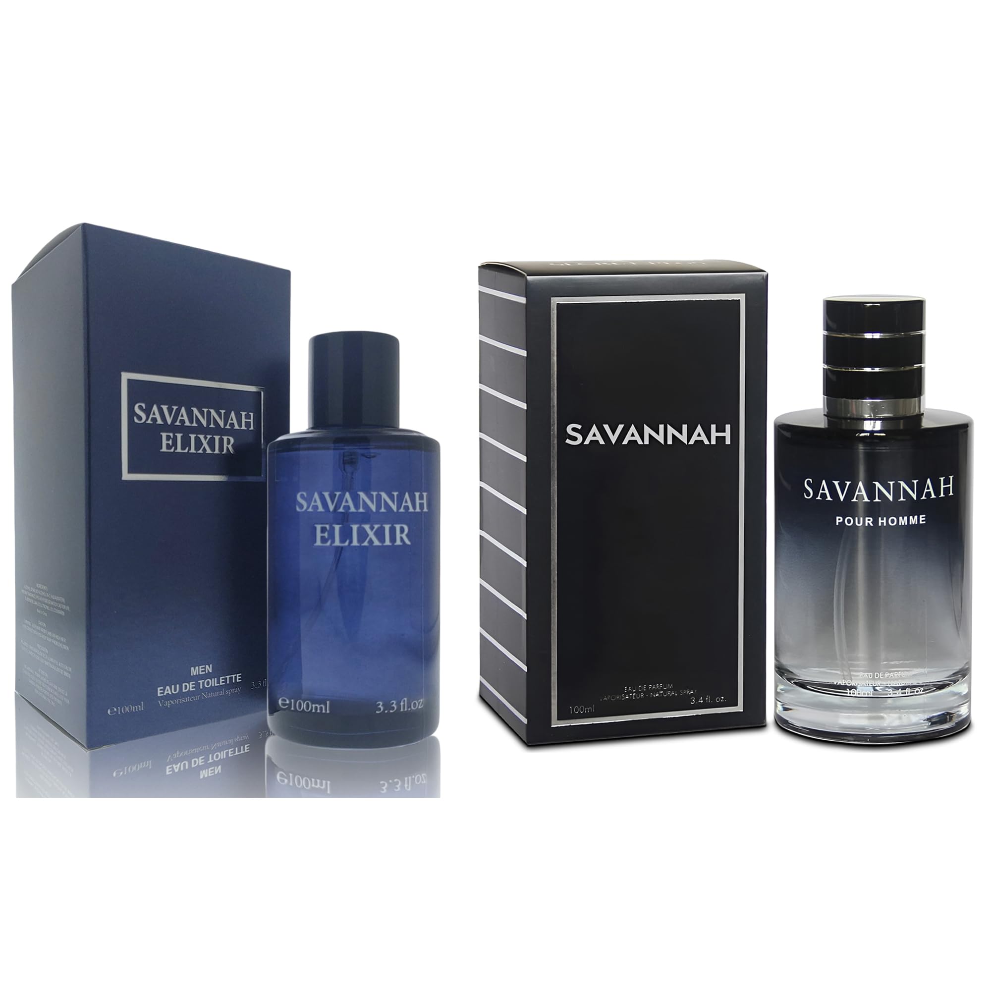 Amazon.com : A CENTER Savannah Elixil & Savannah Men's Cologne Eau