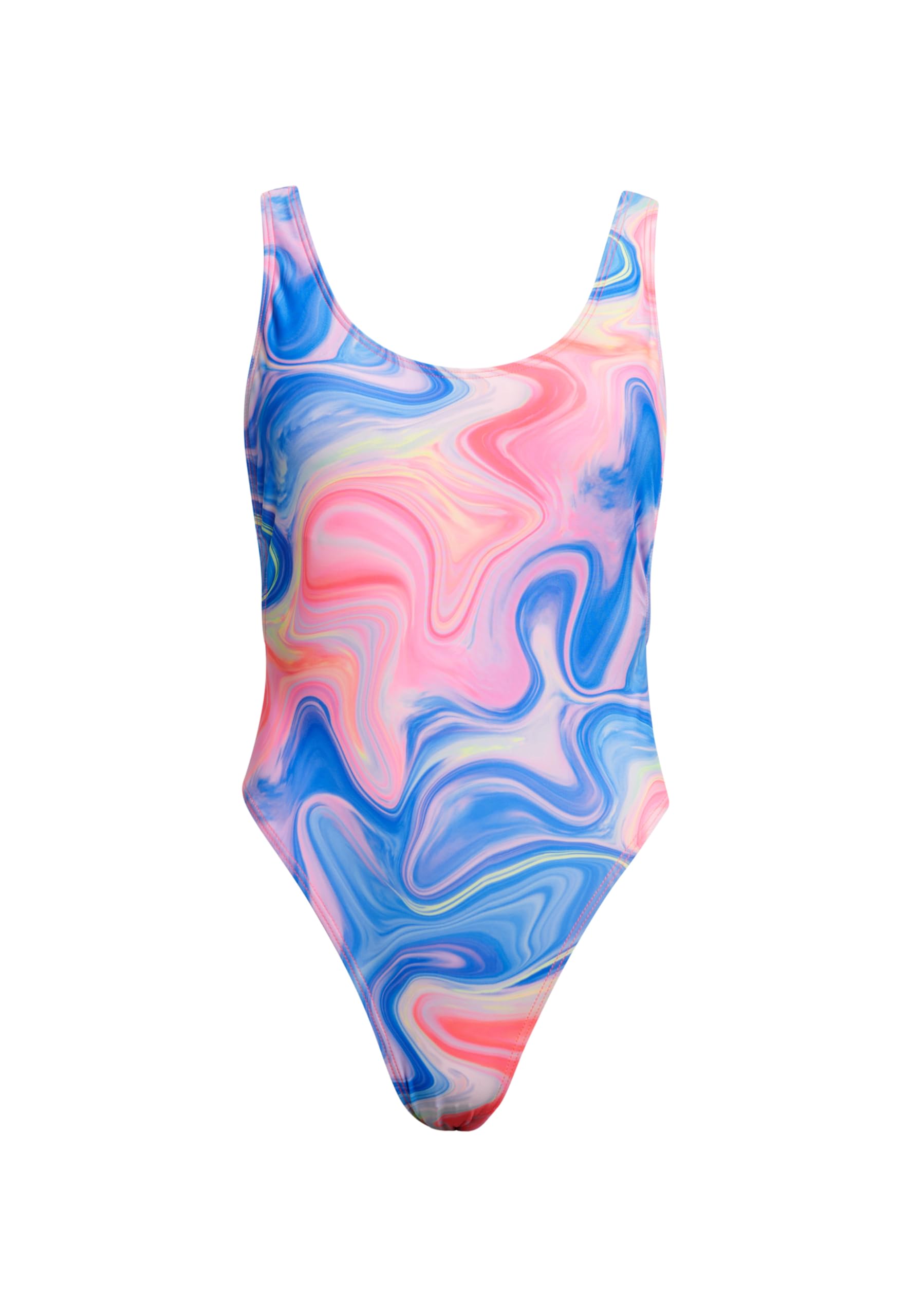 Superdry Maillot de bain pour femme avec décolleté plongeant dans le dos et imprimé