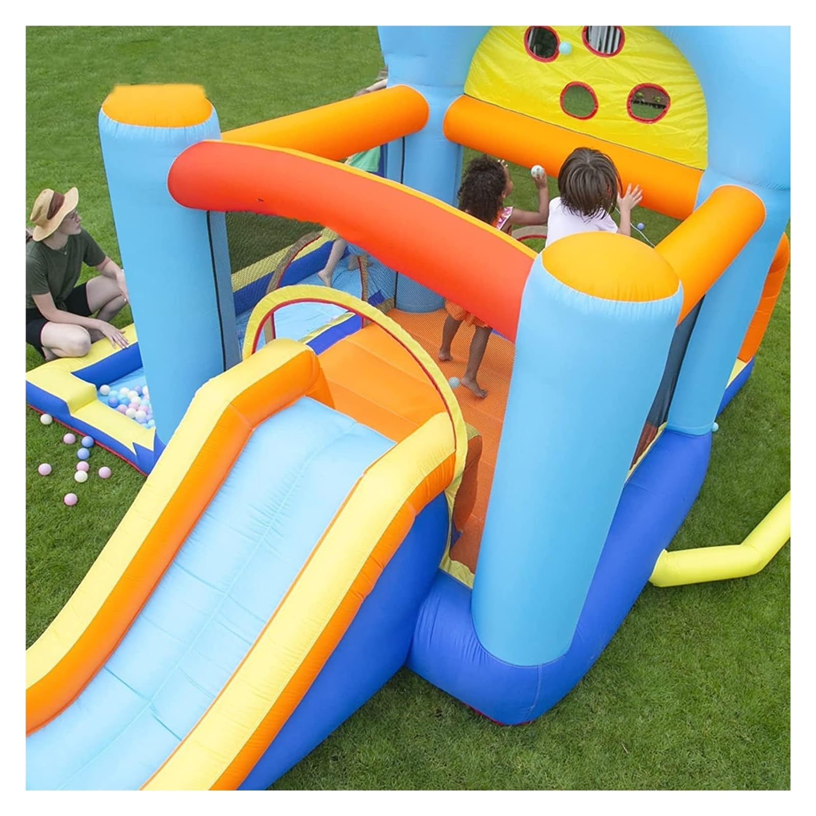 Castillo Hinchable, Castillo Inflable de la Valla Seguridad casa Despedida