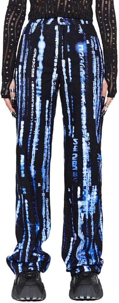 Amazon.com: Madioluye Pantalones de mezclilla de cintura alta para mujer,  pierna ancha, recta, holgados, tipo cargo, para adolescentes, 2022 : Ropa,  Zapatos y Joyería