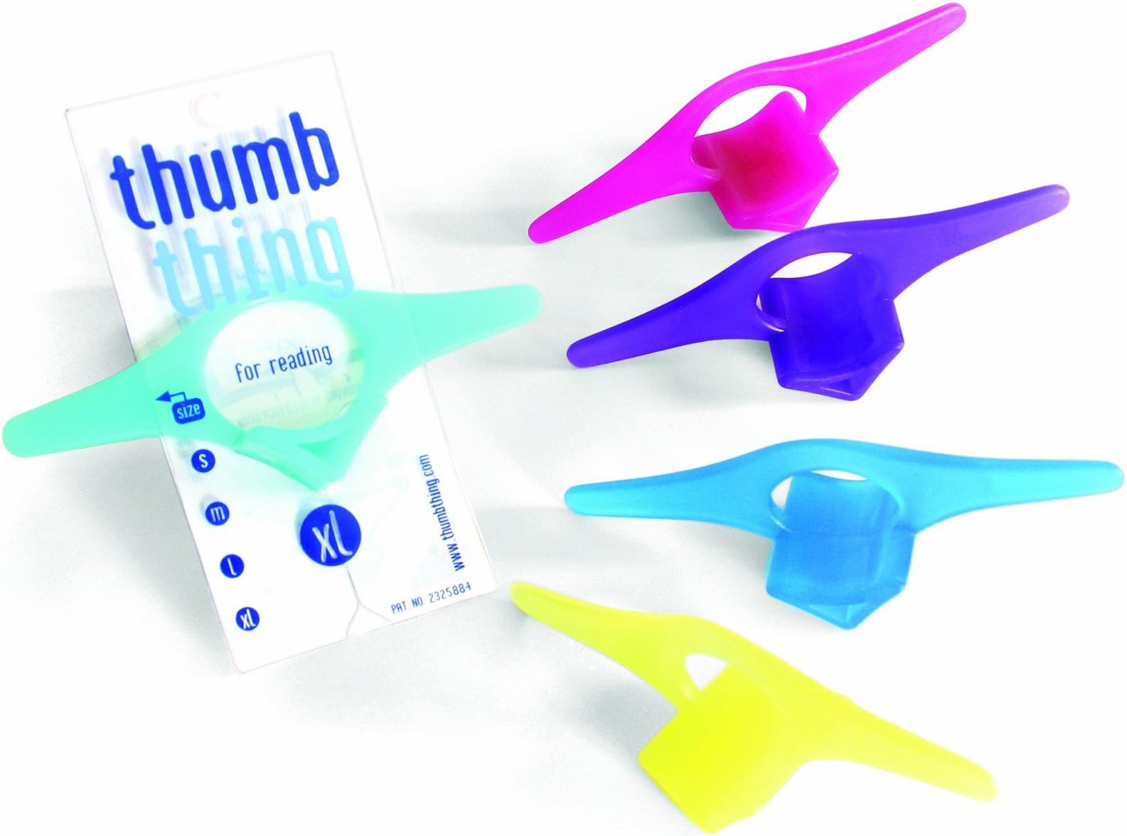 Thumb Thing Book Page Holder and Bookmark, Large (TPG-TT3) colors may vary