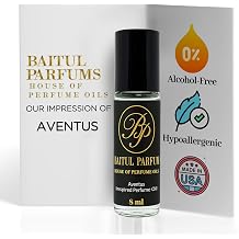 Comparable to Aventus Alcohol-Free Fragrance - 8ml Travel Size Perfume Oil in Glass Bottle, Perfume Oil Roll On Rollerball for Easy On the Go Use, Long Lasting and 98% True-to-Scent Formula