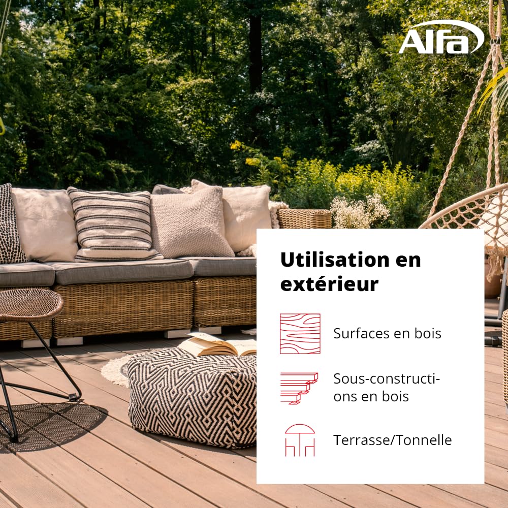 Bande de protection lambourde Alfa 708 80 mm x 20 m caoutchouc EPDM