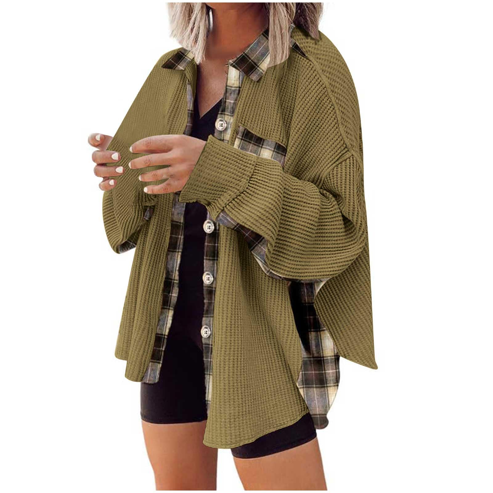 Chaqueta de punto gofre para mujer 2023, moda de otoño, manga larga, casual, con botones, chaqueta con capucha y cremallera