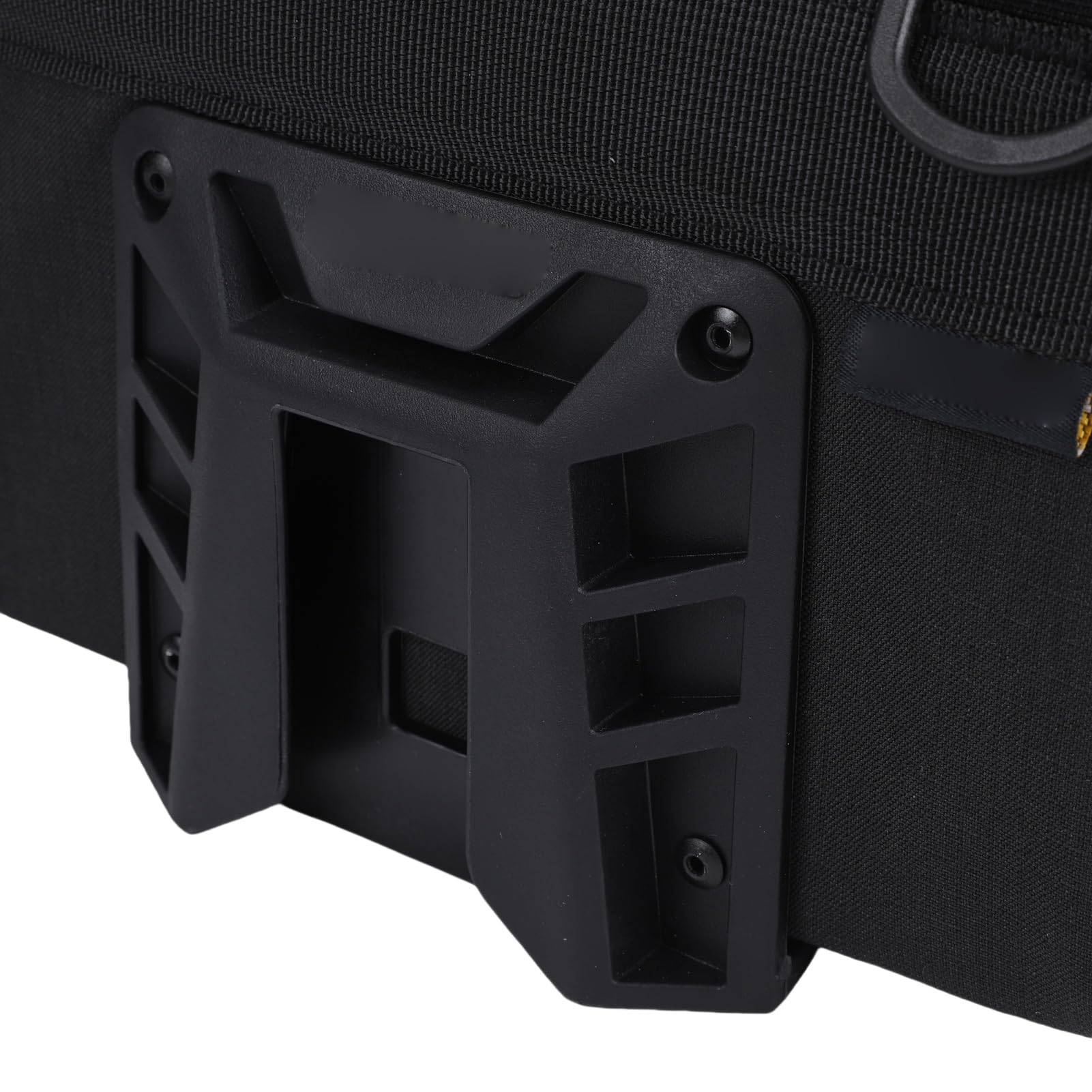 Cryfokt Borsa a Tracolla Pieghevole per Manubrio Bici Borsa Anteriore Leggera per Bici a Sgancio Rapido di Grande capacità per gli Appassionati di Ciclismo (BLACK)
