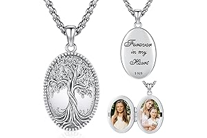 The Perfect Locket: Sterling Silver Locket Necklace that Keeps Memories Close