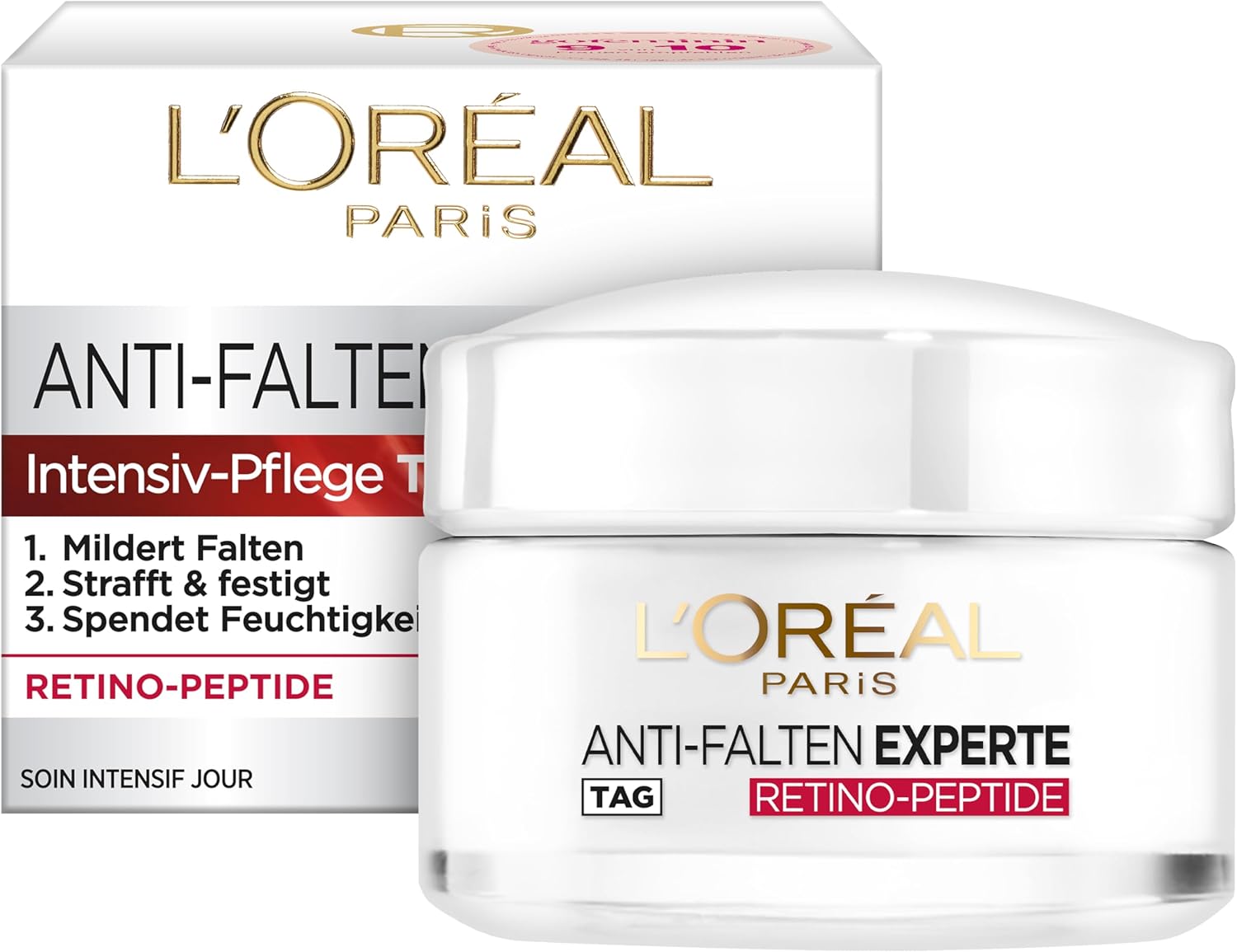 L’Oréal Paris gezichtscrème anti-rimpel expert moisturizer 45+, 1-pack (1 x 50ml)