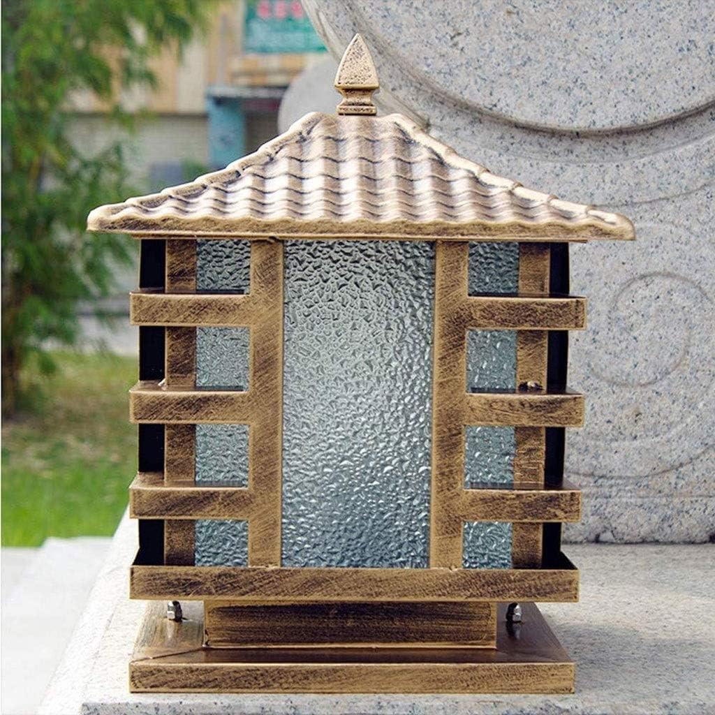 Wall Lamps,Waterproof Garden Landscape Lights， Villa Door Lamp Aluminum Stigma Floor Lamp Street Lantern Table Light