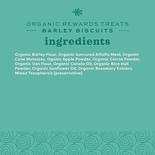 Vista 7 de Oxbow Organic Rewards - Galletas de cebada y heno para conejos, cobayas, chinchillas y mascotas pequeñas, color verde, 2.64 onzas (paquete de 1)