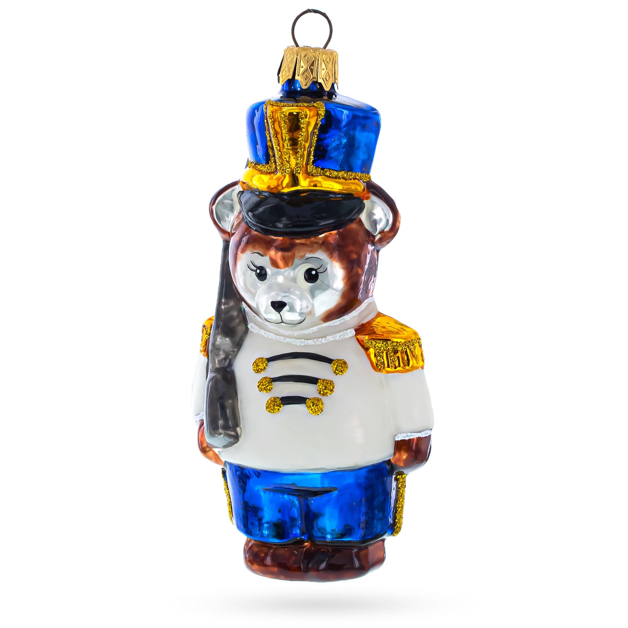 Ours soldat BestPysanky ornement de sapin déco noël traditionnelle