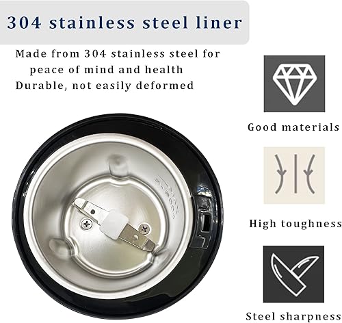 Miniatura 16 de Trituradora eléctrica multifuncional de píldoras, moler la medicina y las tabletas de vitaminas o granos de café de diferentes tamaños en polvo fino