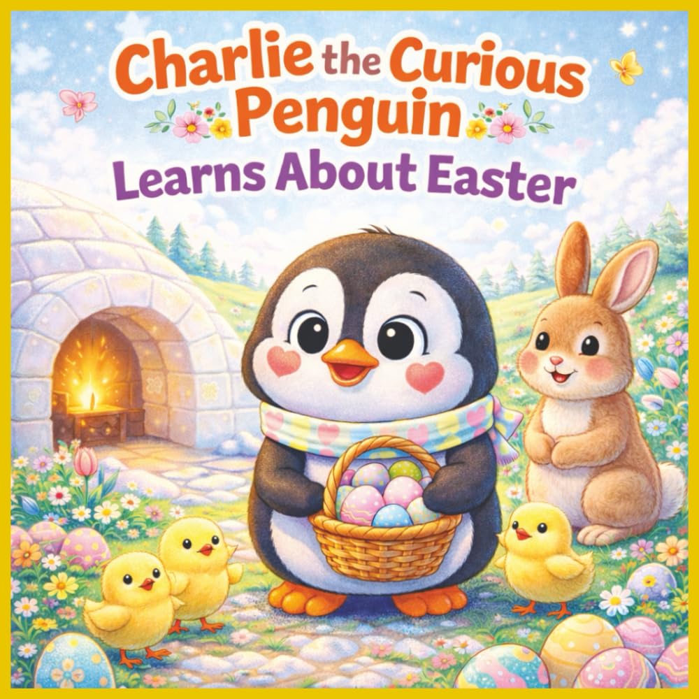 Charlie the Curious Penguin Learns About Easter: A Sweet Spring Story About A Penguin, Kindness, Friendship, and New Beginnings for Kids