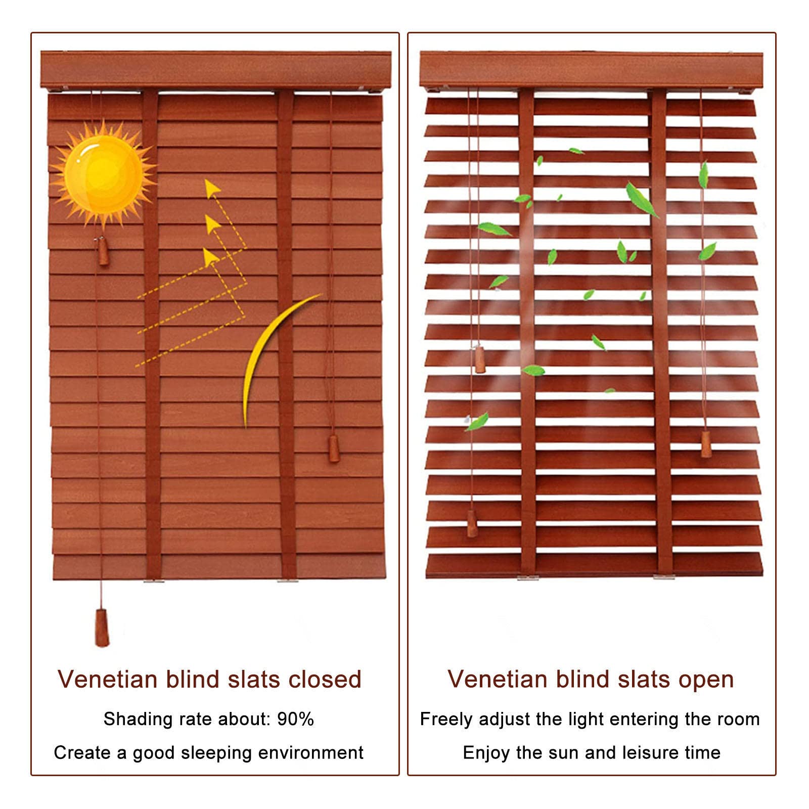 Stores Vénitiens À Lamelles De 50mm,Store Vénitien En Bois