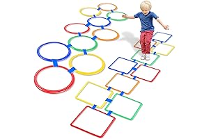 Woanger Hopscotch Squares for Outdoor Fun
