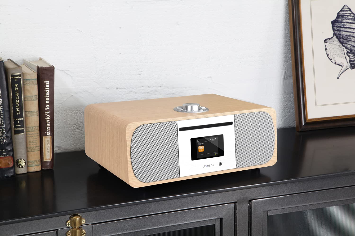 LEMEGA AllInOne HiFi Compact Stereo Music System,DAB Radio CD Player