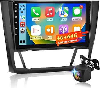 DAB+ Für BMW 1er E81 E82 E87 E88 2004-2011 Android 13 Autoradio Carplay