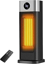 Heater, Ceramic Fan Heater, Fast Heating, Room Temperature Sensor, Energy Saving, Oscillating Neck, Ceramic Heater, Foot, Dressing Room, Timer Included, Remote Control, Fall Off Function, Prevents