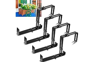 4 Pcs Railing Planter Hooks For Any Windowsill Outdoor Planter Hanger