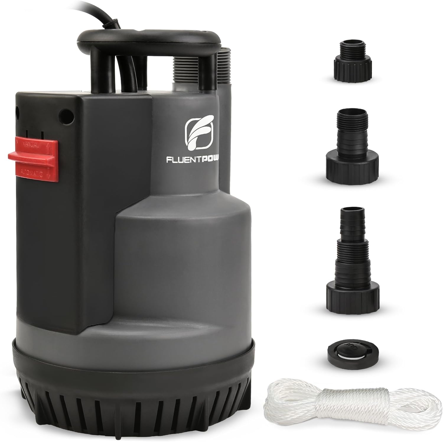 FLUENTPOWER 3/4HP Submersible Sump Pump 3300GPH