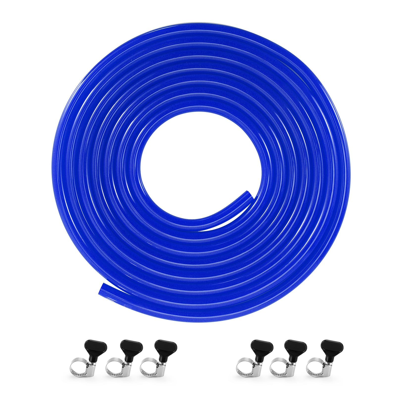 25FT Beer CO2 Line for 5/16" Barb Fitting, PVC Gas Tubing