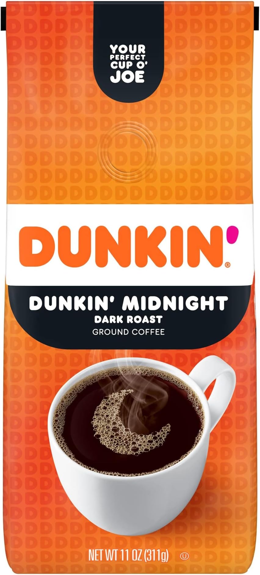 Dunkin' Donuts Dunkin' Dark Ground Coffee, Dark Roast, 11 Ounce