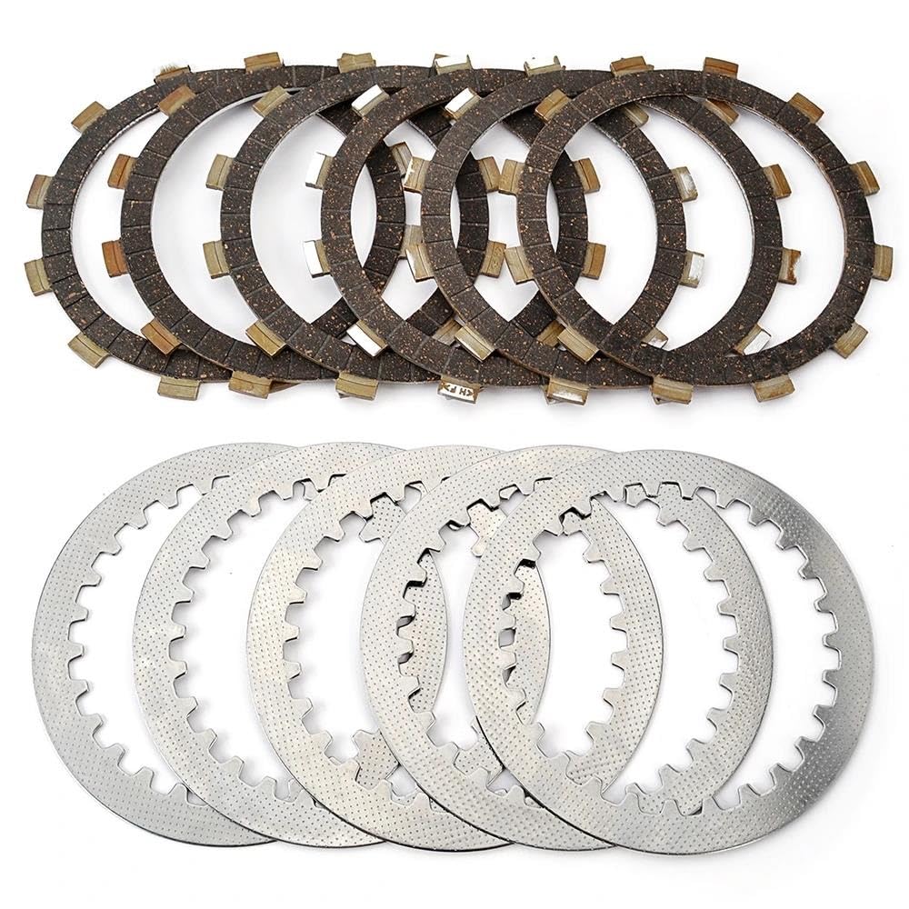 Motorrad Kupplung Reibung Disc Platte Kit für Yamaha SR250G/H/TH TT250G/H/J XT250G/H/J/K/KC