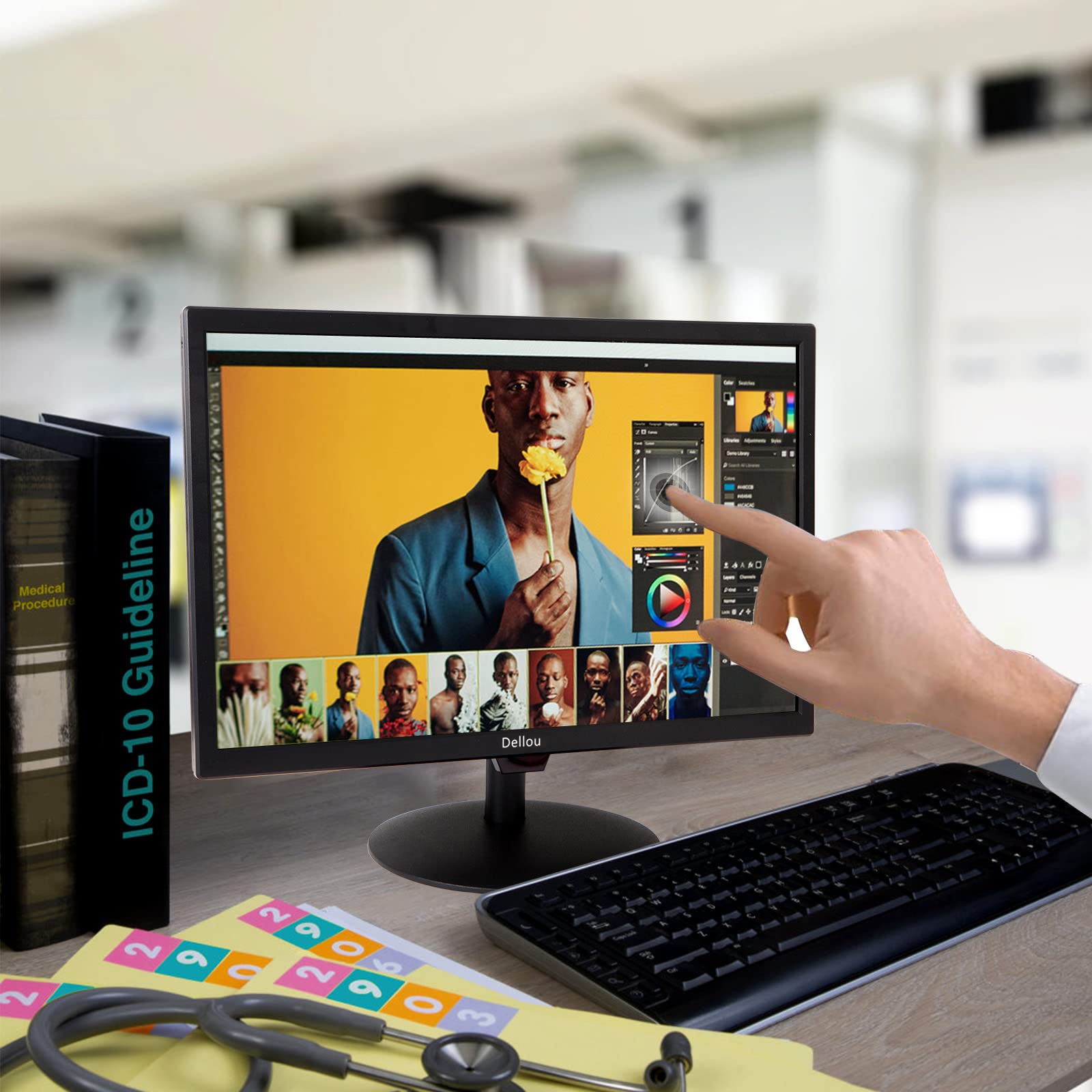 (動作品)タッチモニター HDMI 24インチ 動作品)タッチモニター HDMI 24インチ