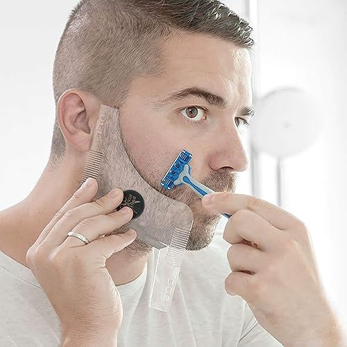 Hipster Barber Bartschablone InnovaGoods