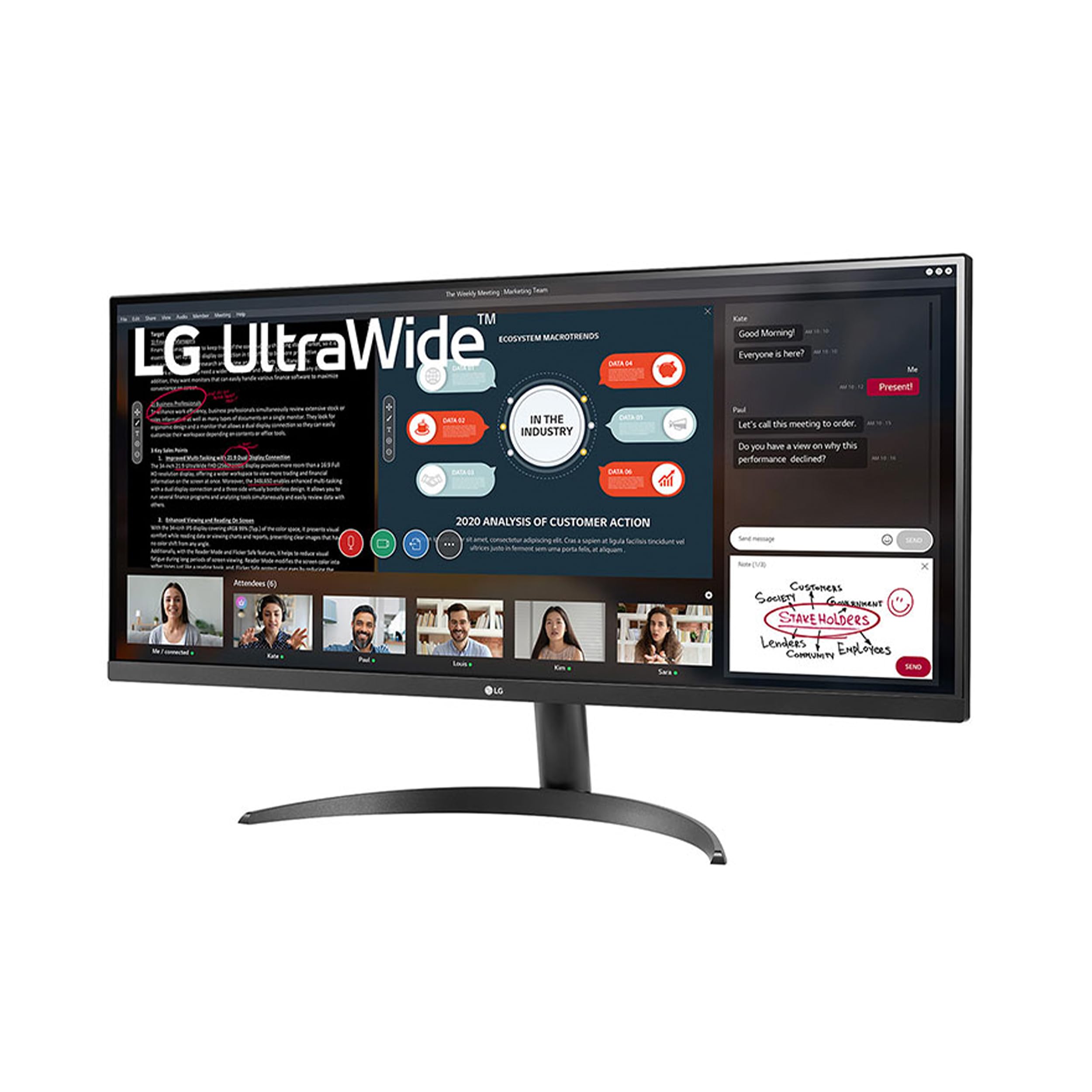 LG MONITOR 34WP500-BJ 34"