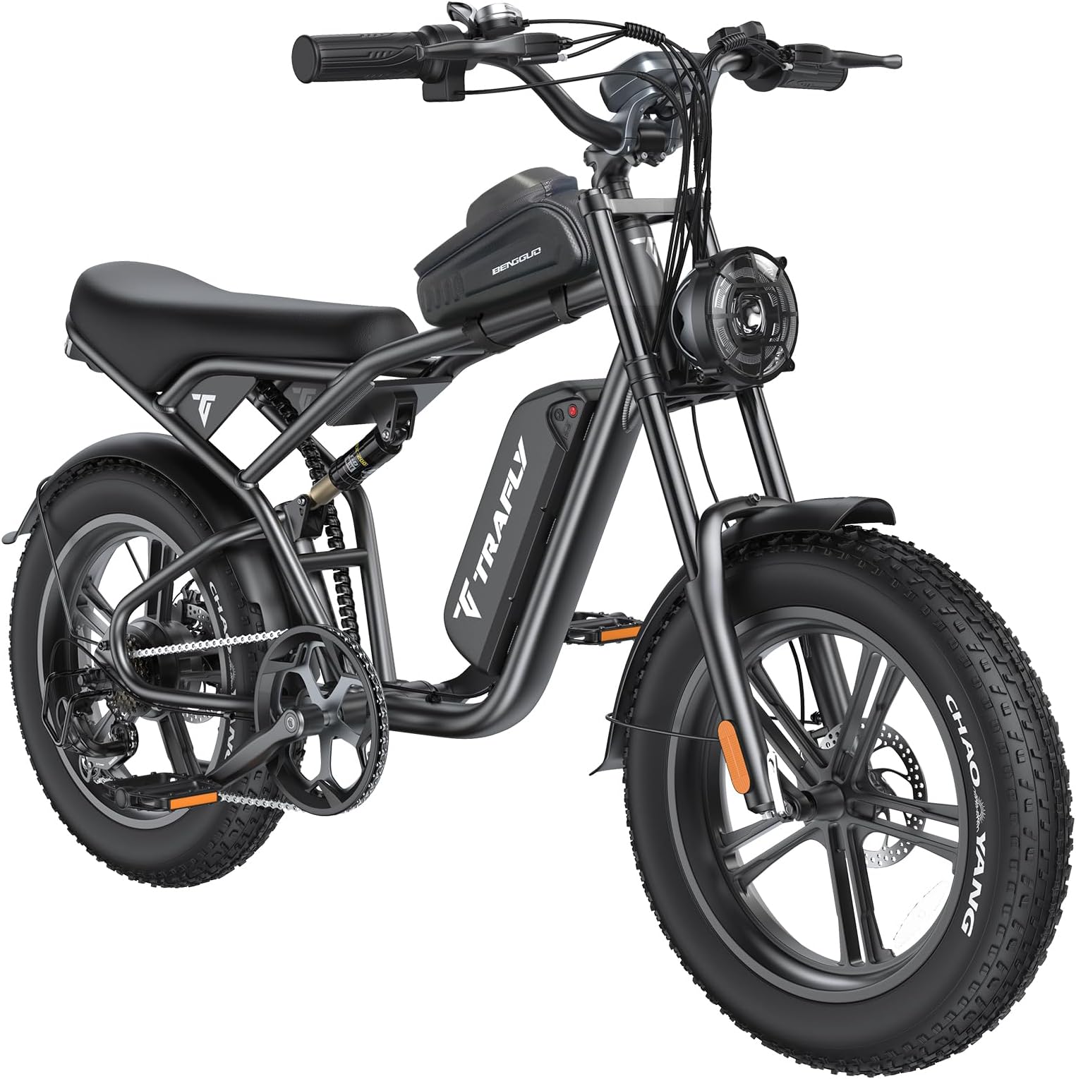 Electric Bike for Adults, 2000W Ebike, Top Speed 30Mph & 75 Mile Long Range, 20Inch Fat Tire Mountain Electric Bicycle, Commuting E-Bike with Acc Cruise