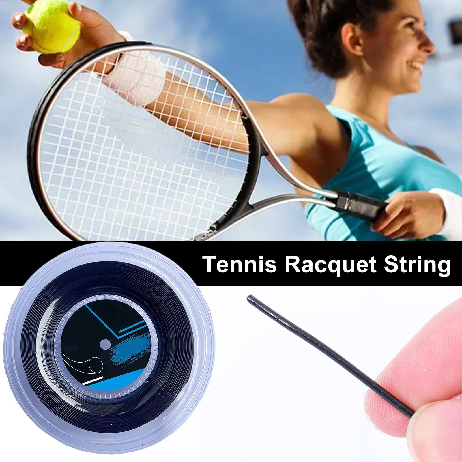Old RACKET CHOCK ALBERBER - Racchetta da tennis ammortizzante | Linee di tennis chain | Catena da racchetta da scossa ad alta forza da 200 m per competizione ed ent