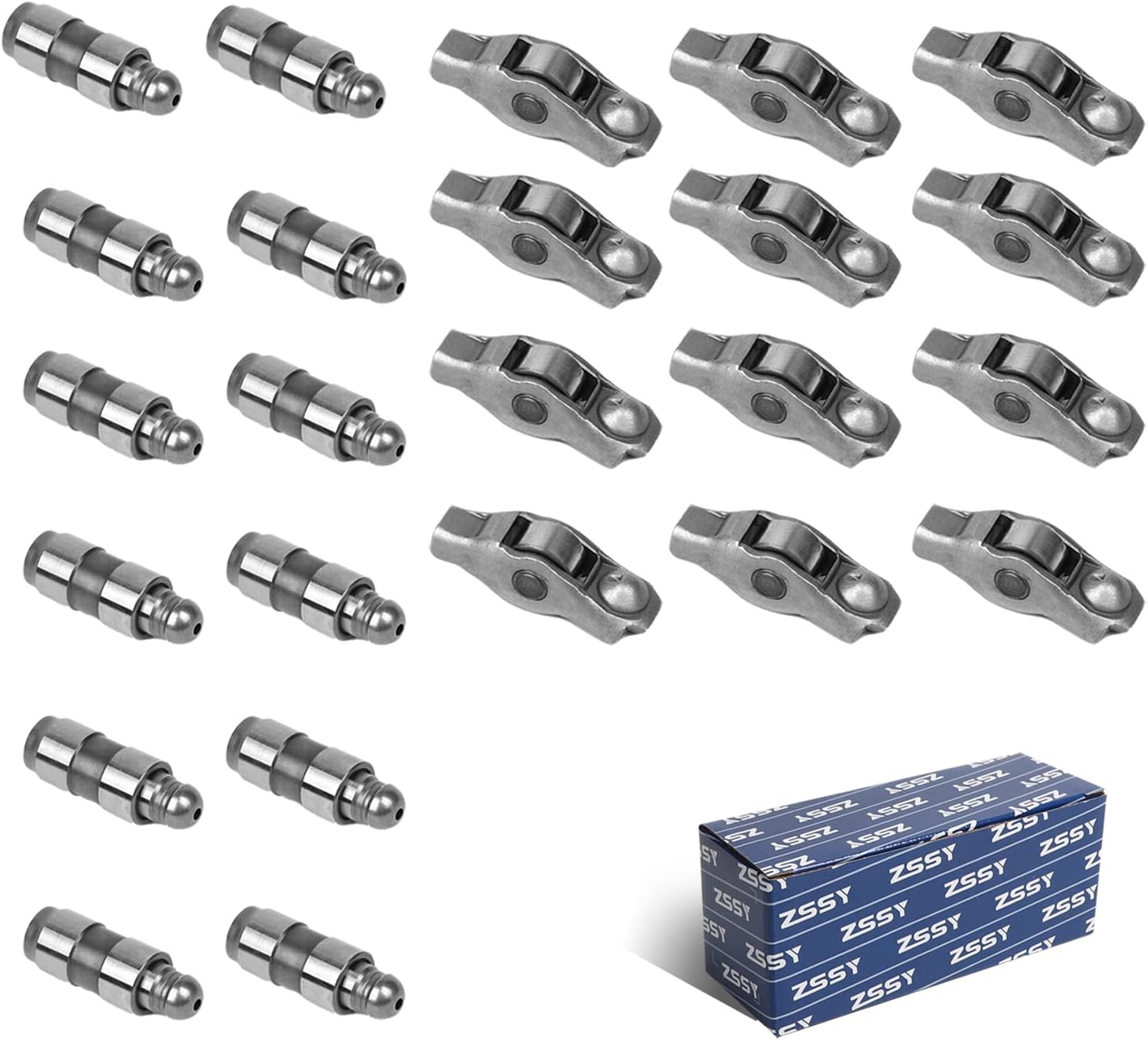B.ZSSY Engine Rocker Arm and Lifter Kits Compatible for