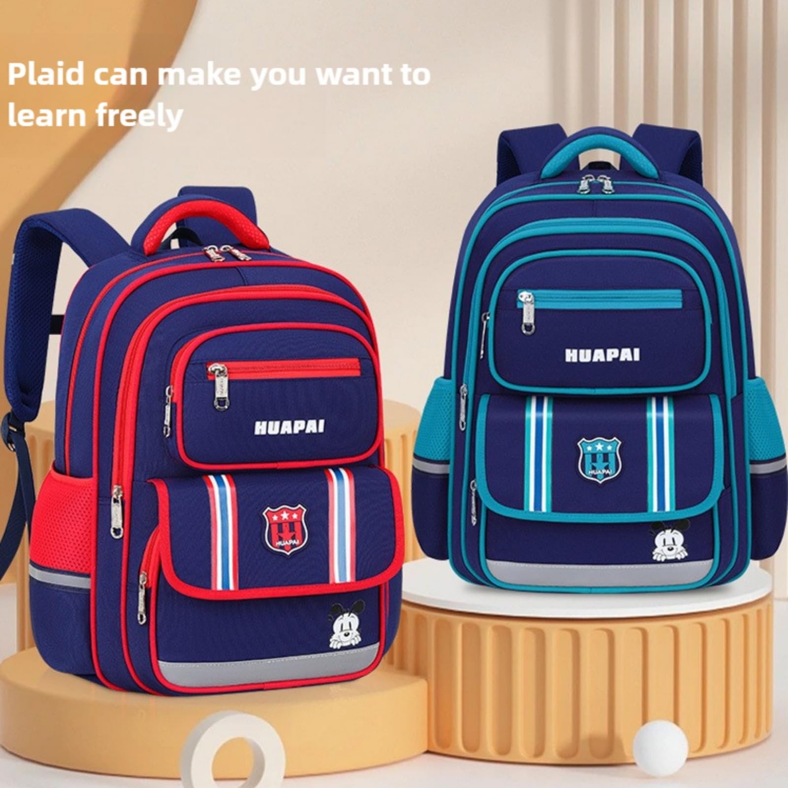 Mochila escolar Oxford School Zaino Impermeabile, Grande capacità Shock-absorbente con Sostegno alla Schiena per Ragazzi Ragazze Studente Scuola Quotidiana