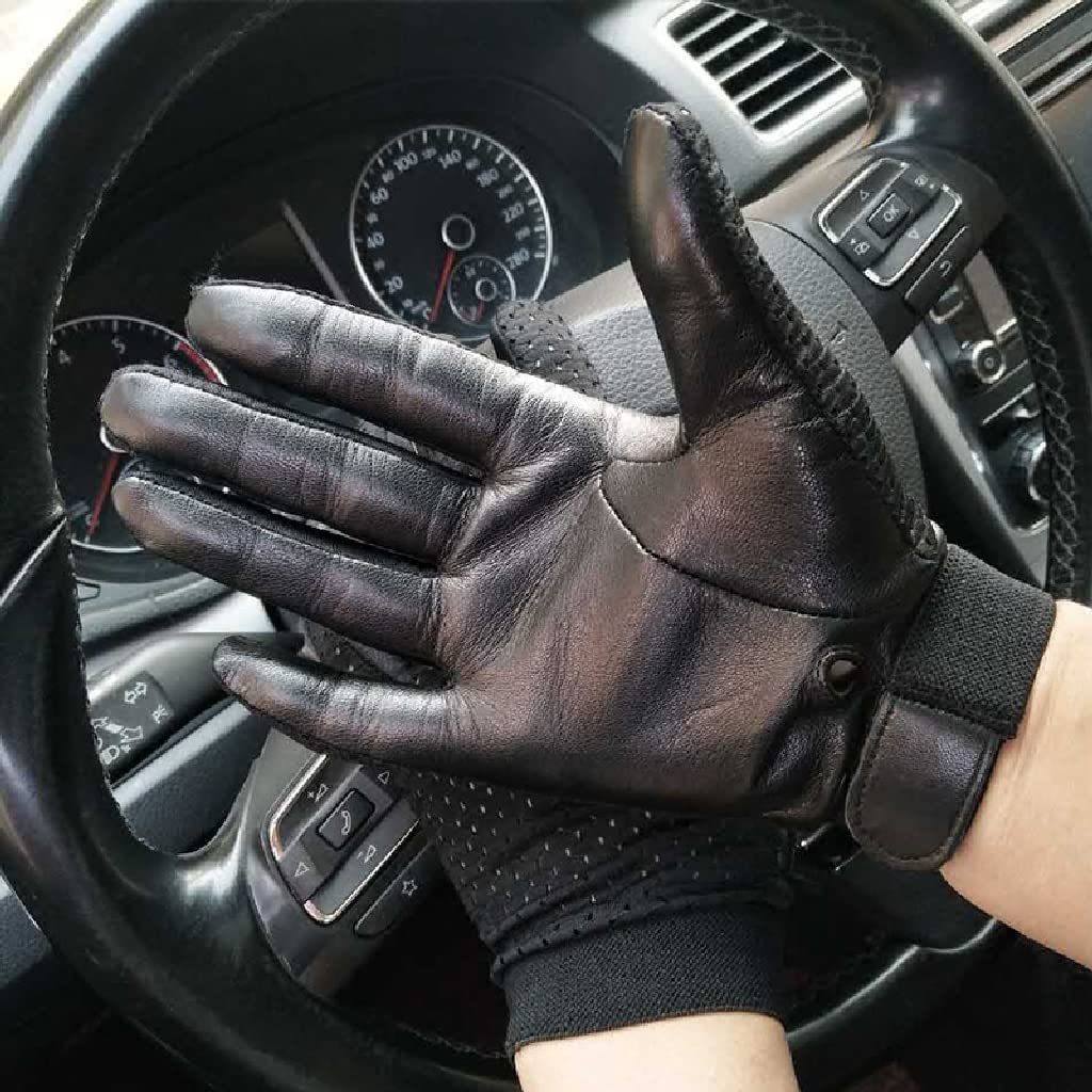 Habiba Mitones Guantes para Hombres y Mujeres, Mitones de Pantalla táctil Transpirables con Agujeros pequeños, Guantes de Dedo Completo Impermeables cálidos de Invierno para Montar al Aire Libre Útil