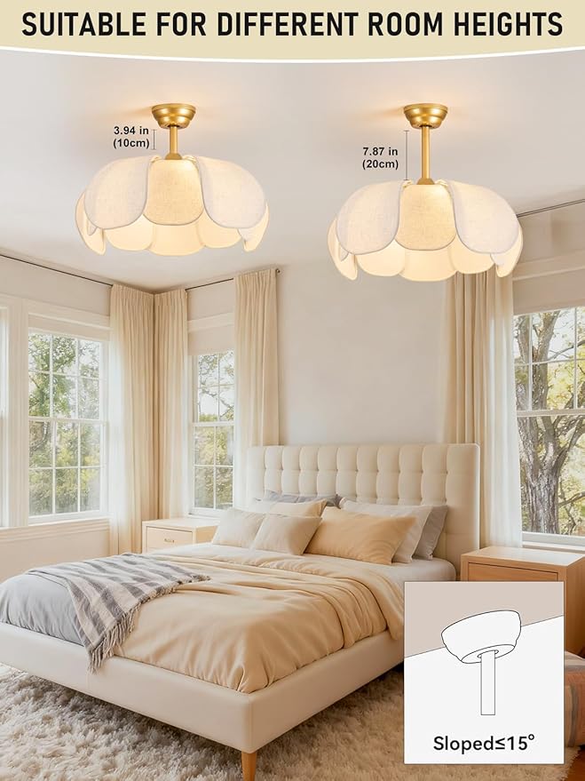 Ventilador de Techo 26 Pulgadas Con Luz y Control Remoto 110 miniatura 3