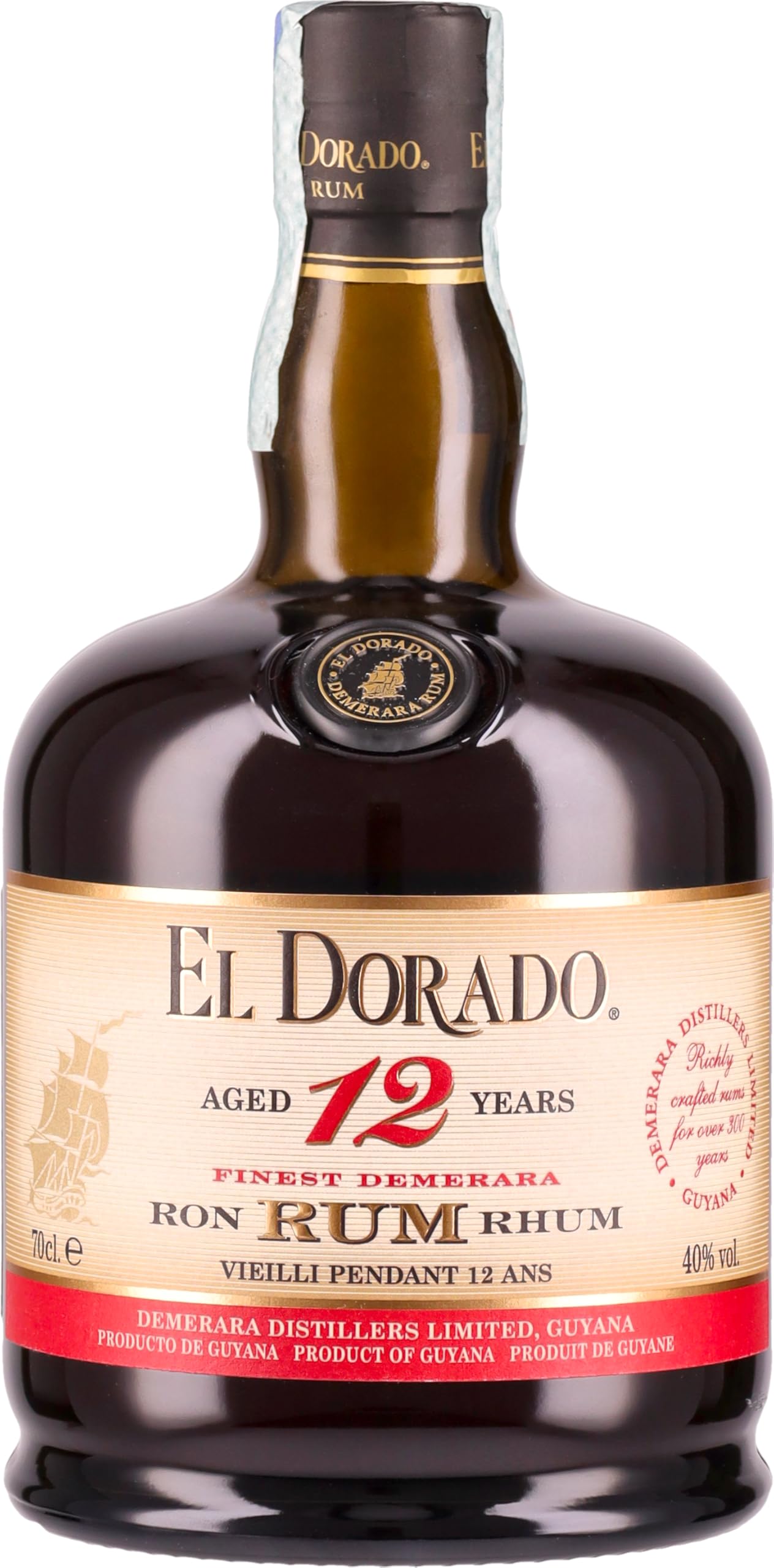 El Dorado12 Years Rum 700 ml