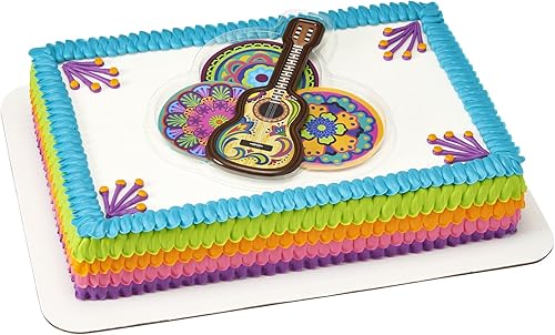 Día de los Muertos Fiesta DecoSet - Decoración para tartas