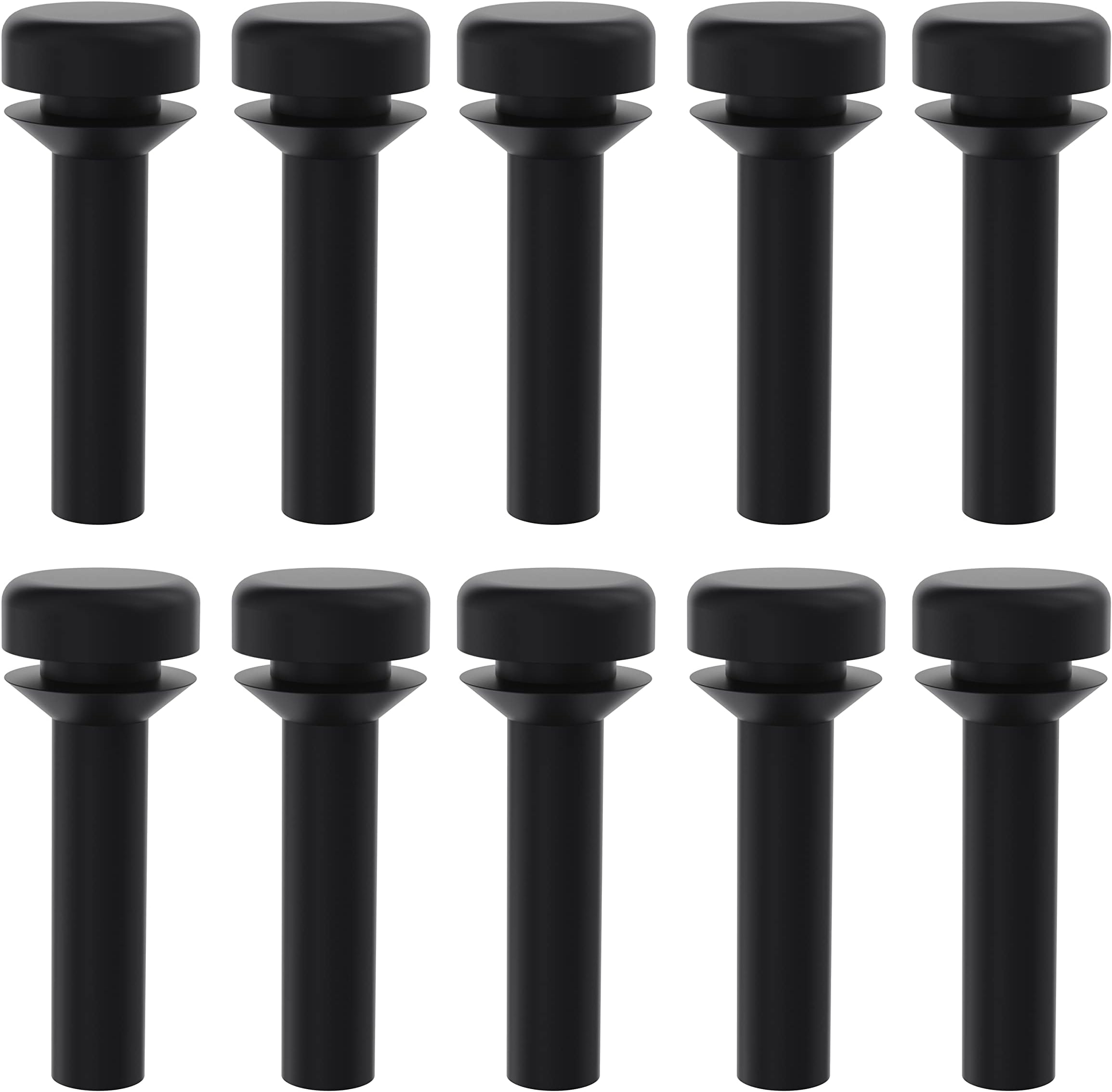 Replacement WB02X24790 Gas Stove Grate Bumpers Rubber Feet for GE Range Burner Cafe Stove Top Cooktop 10 Pack