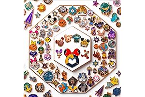 Magical Disney Pin Trading Starter Set - Bulk of 30/40/75 Assorted Metal...