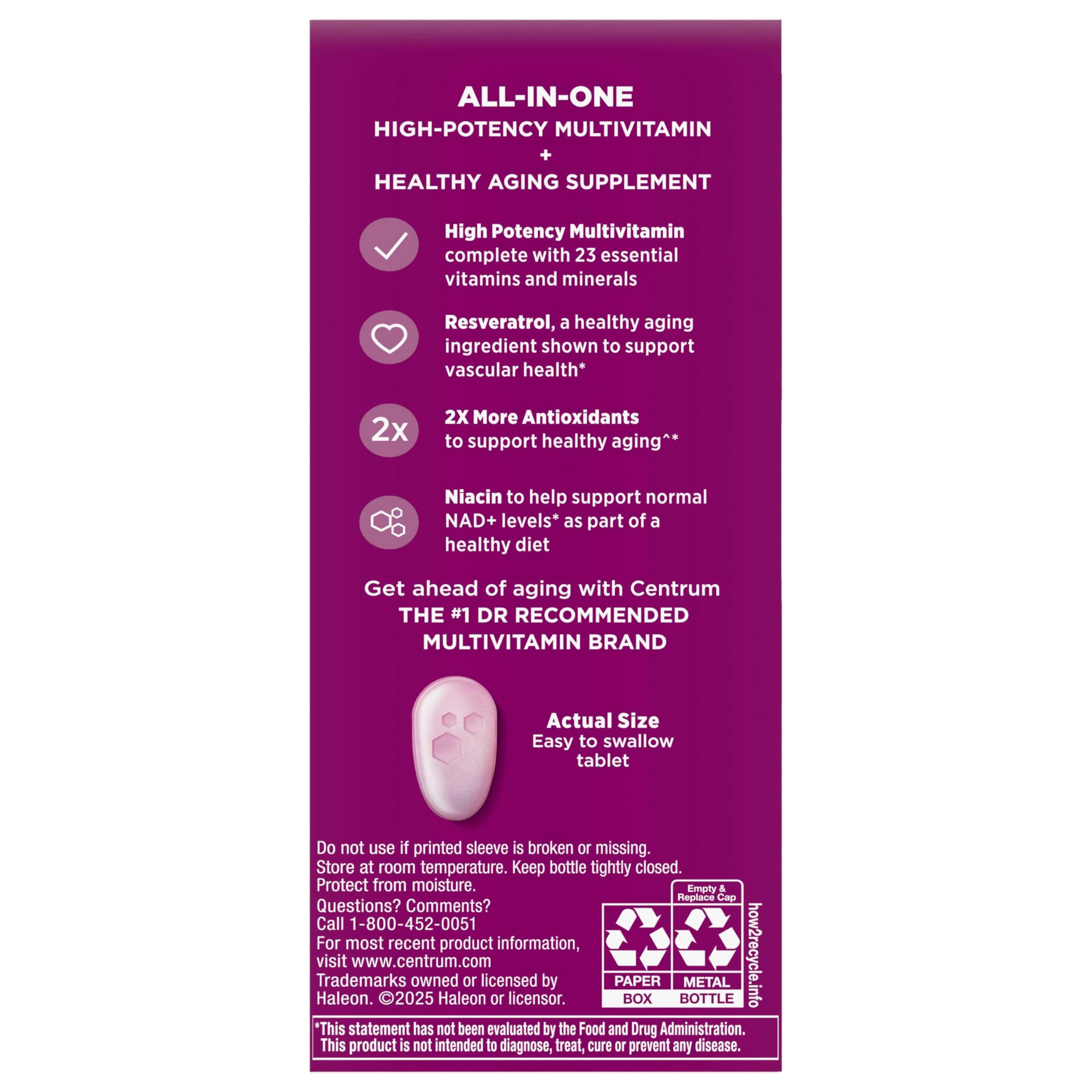 Centrum Age Defy for Women 35 and Over, 60 Tablets — Amazon image 13