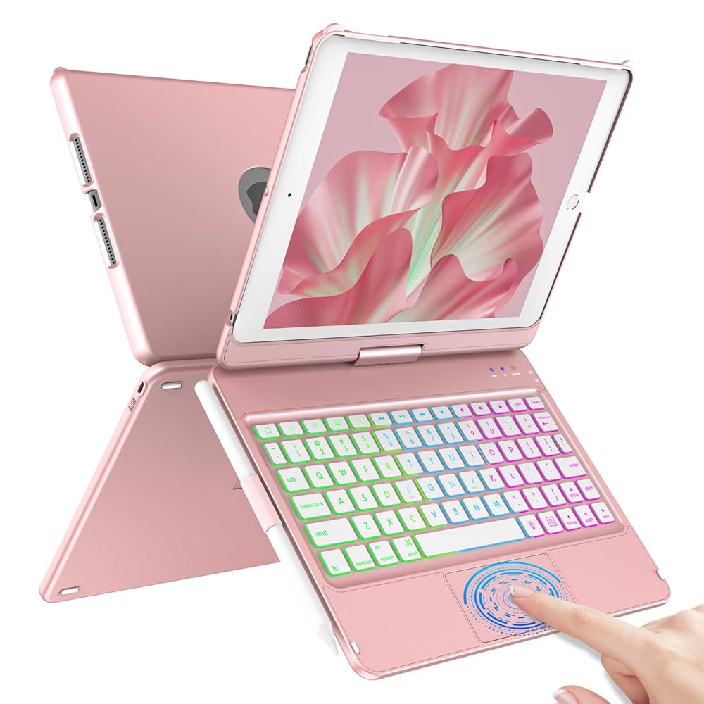 iPadアクセサリー Apple iPad Air+ Keyboard + Apple Pencil Amazon.com: kaitesi Keyboard Case for iPad Air 11 inch M3 M2