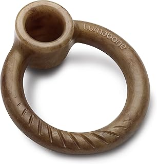 Ring Stuffer Durable Chew Toy for Aggressive Chewers, Dog Toys for Aggressive Chewers, Dog Toys, Real Bacon, Made in USA, Small