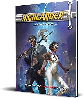 Evil Genius Gaming Highlander Cinematic Adventure Roleplaying Game Book)