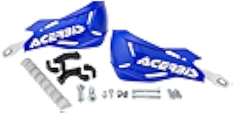 22397.245 Moto Hand Guards, Blue/White, Size Unifit