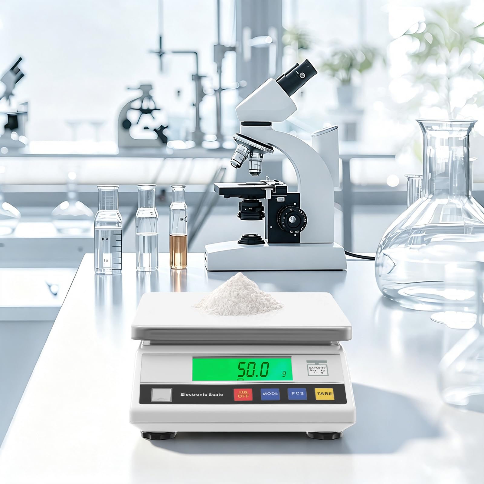 Feinwaage Wägebereich 7.5kg Ablesbarkeit 0.1g Digitale Küchenwaage